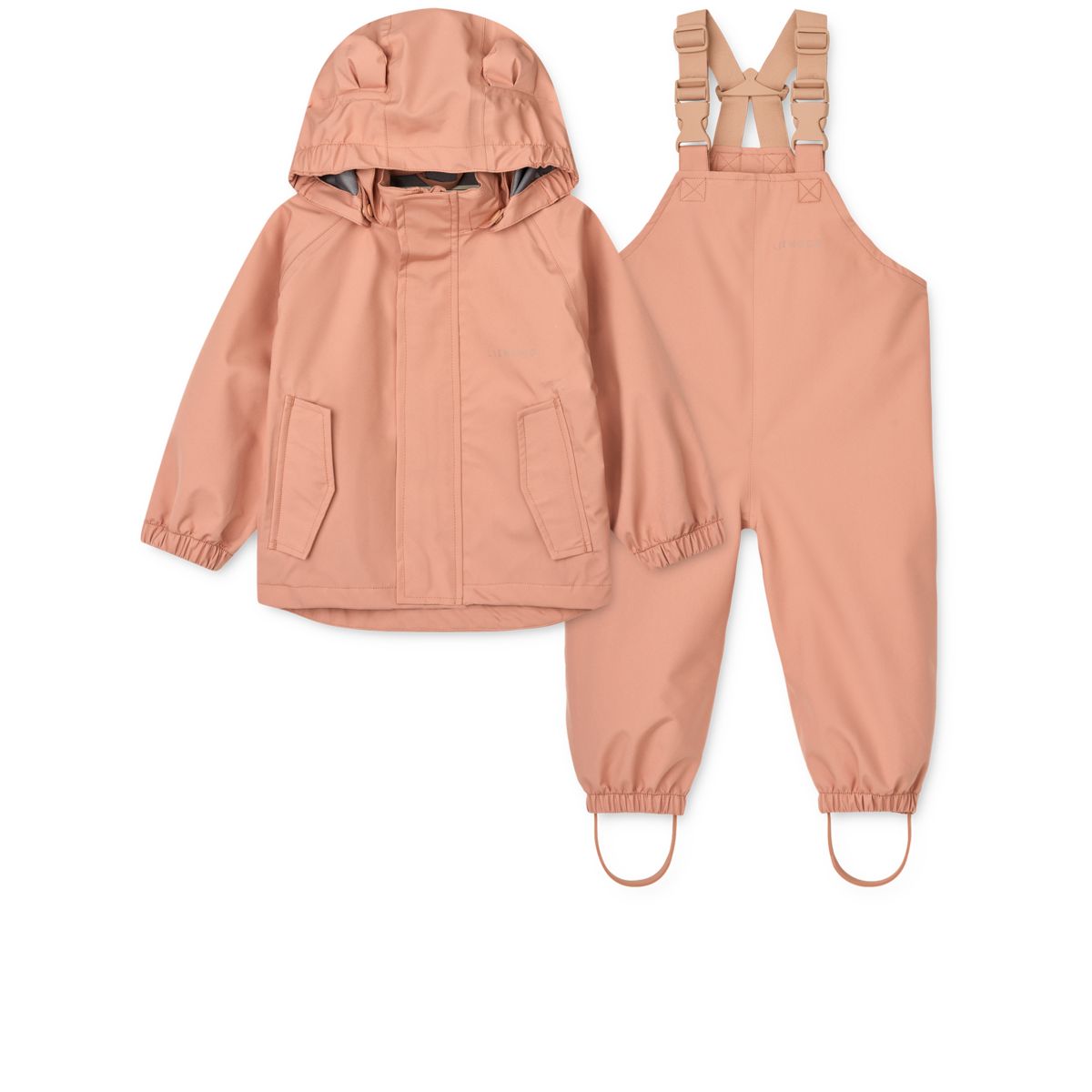 Liewood Manu Rainwear Set - Tuscany rose - SET