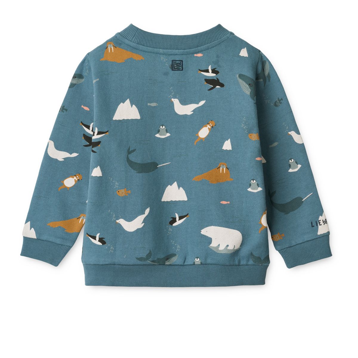 Liewood Thora Printed Sweatshirt - Arctic Sea / Ocean view - SWEATSHIRT