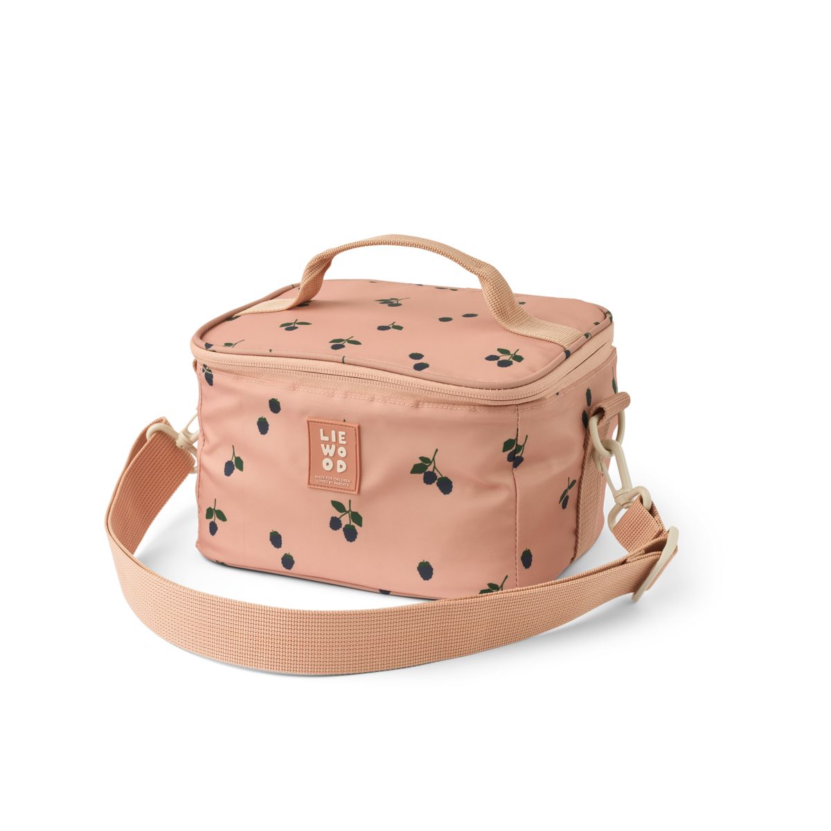Liewood Toby Insulated Lunch Bag - Berry / Pale Tuscany - CROSSBODY BAG