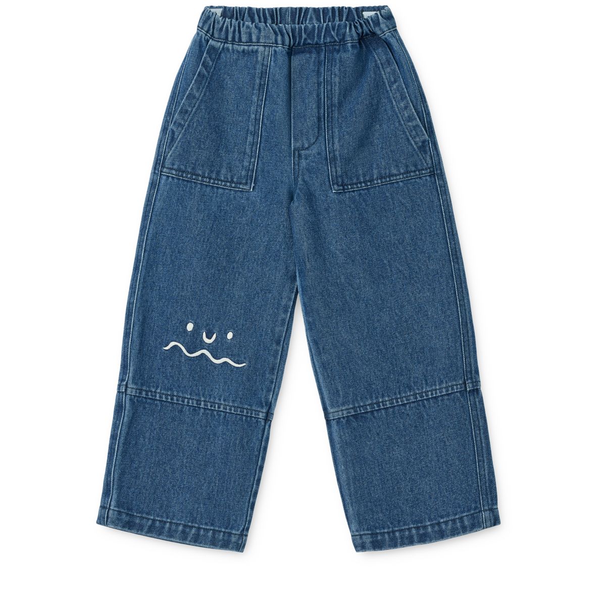 Liewood Cesar Denim Trousers - Medium blue denim - PANTS