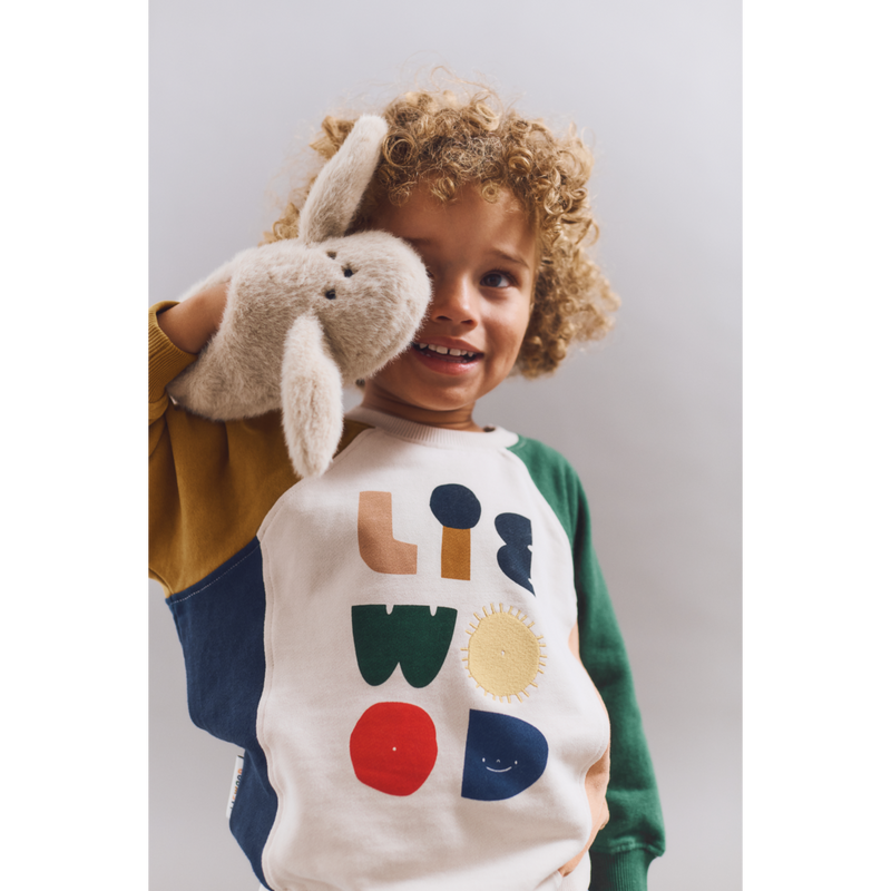 Liewood Aude Sweatshirt - Liewood characters / Golden caramel multi mix - SWEATSHIRT