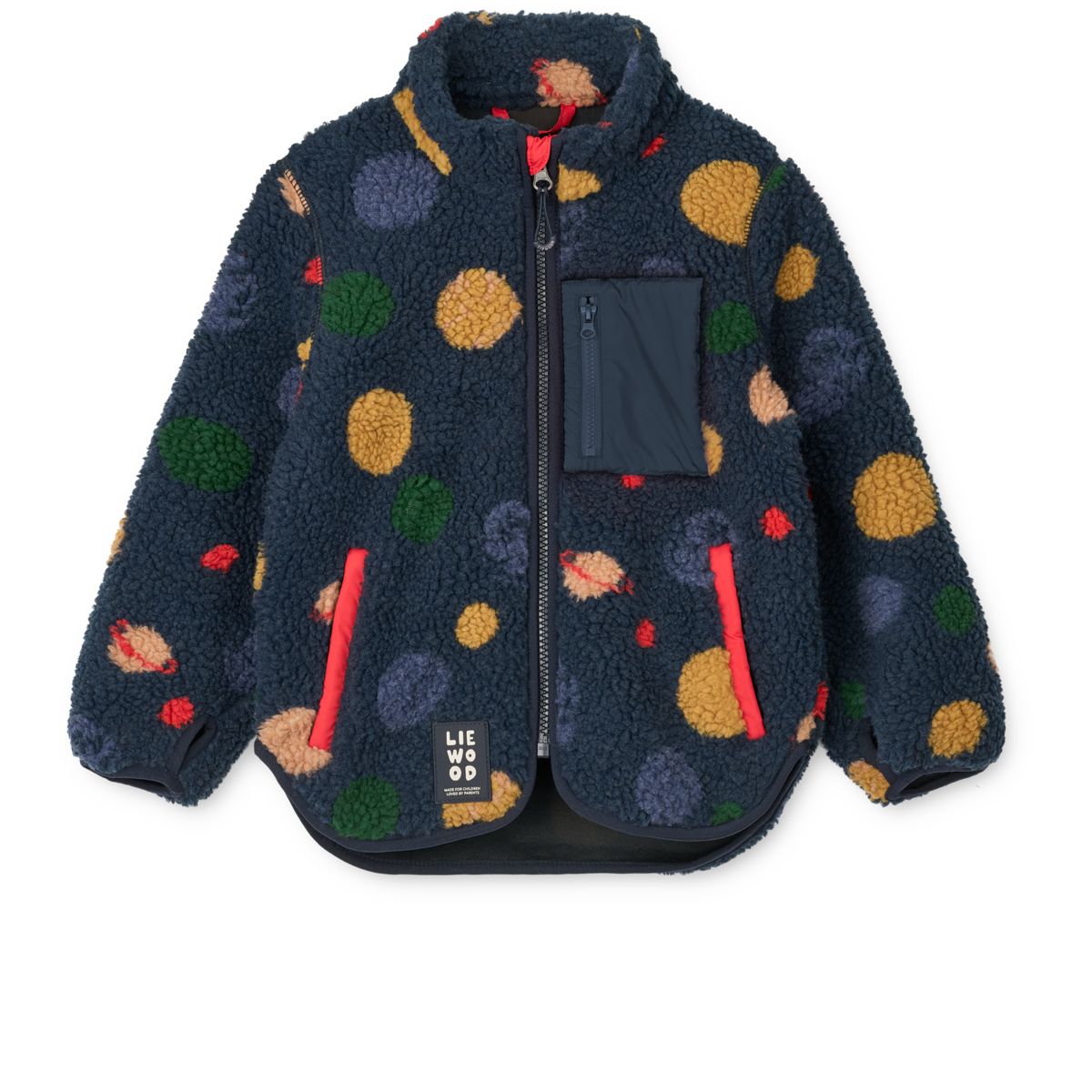 Liewood Nolan Pile Jacket - Universe / Classic navy - JACKET