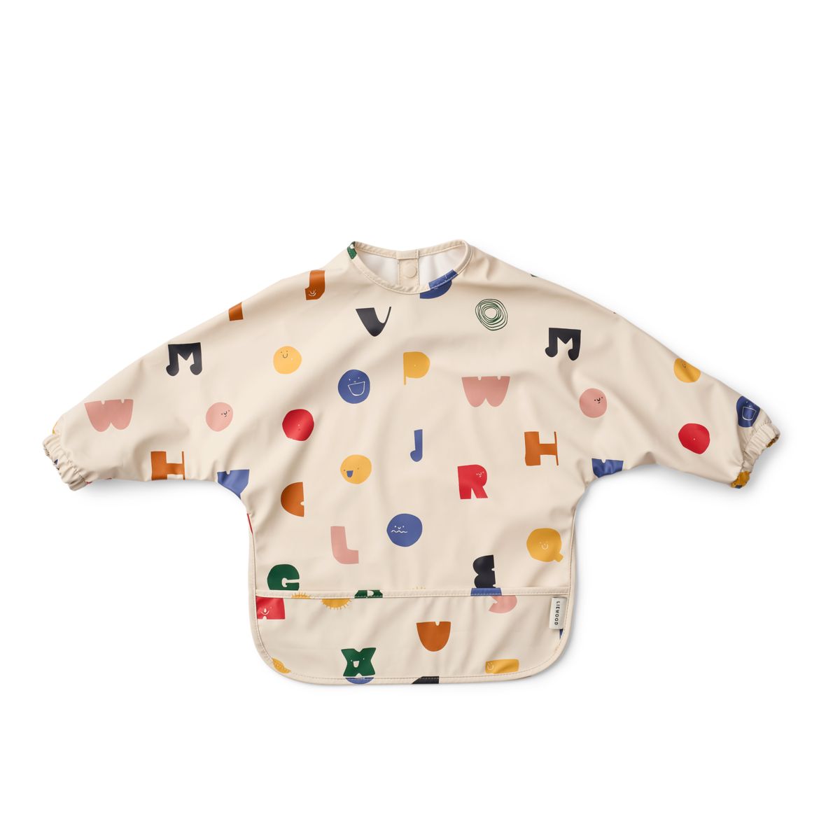 Merle Printed Cape Bib - Characters / Sandy