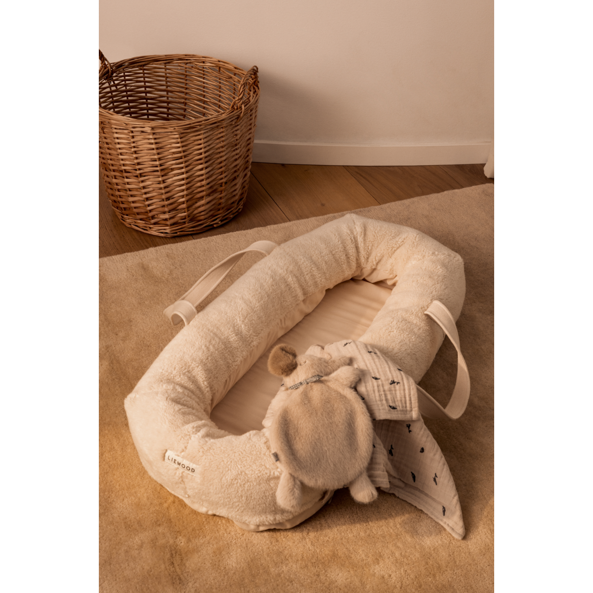 Liewood LEWIS Muslin Cloth 2-Pack - Mini whale / Sandy - MUSLIN CLOTH