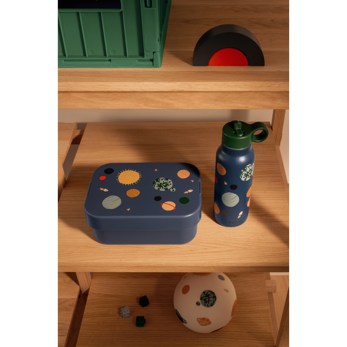 Liewood Chelsey Lunchbox Set - Universe / Classic navy - LUNCHBOX
