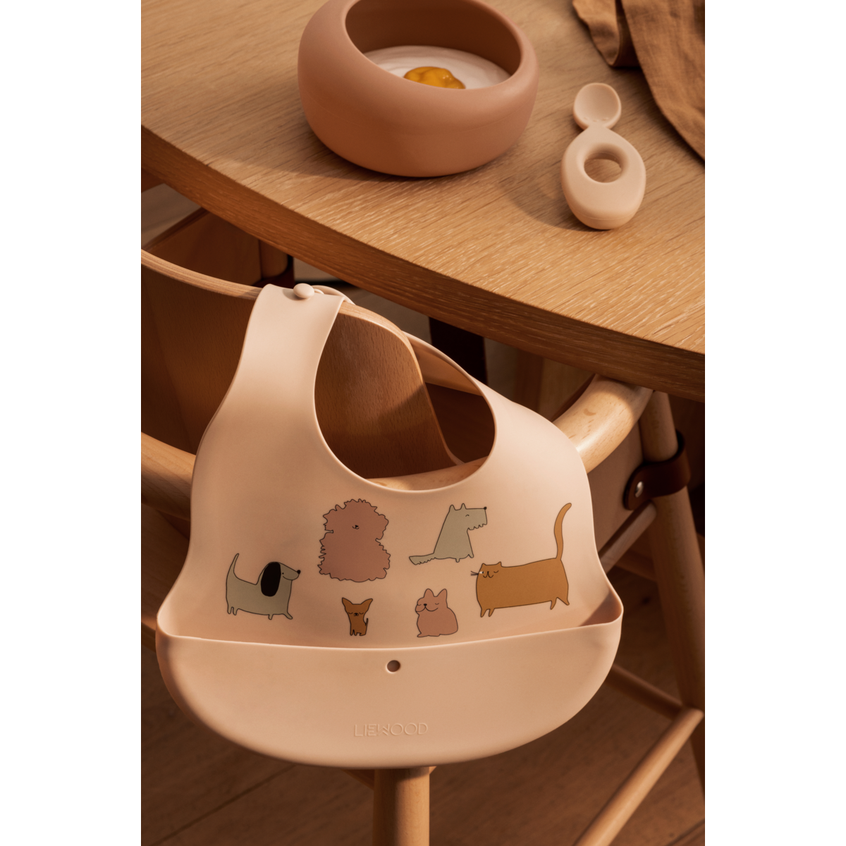 Liewood Sparia Bowl with spoon - Tuscany rose / Apple blossom - BOWL