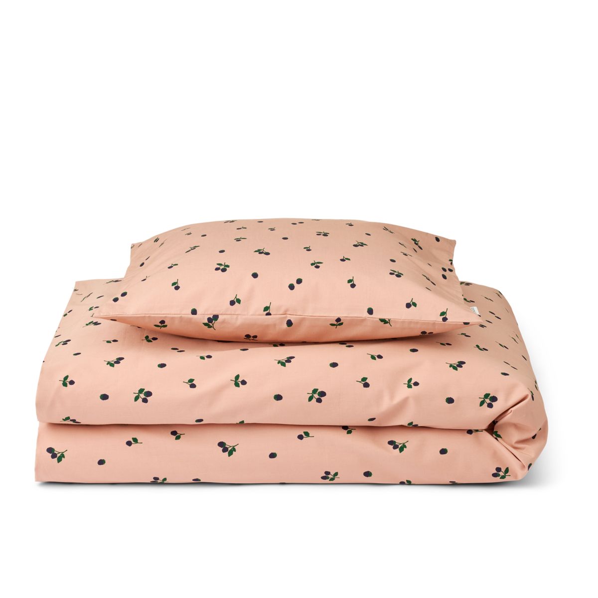 Liewood Carl Single Bedding 140x200 - Berry / Pale Tuscany - BEDDING