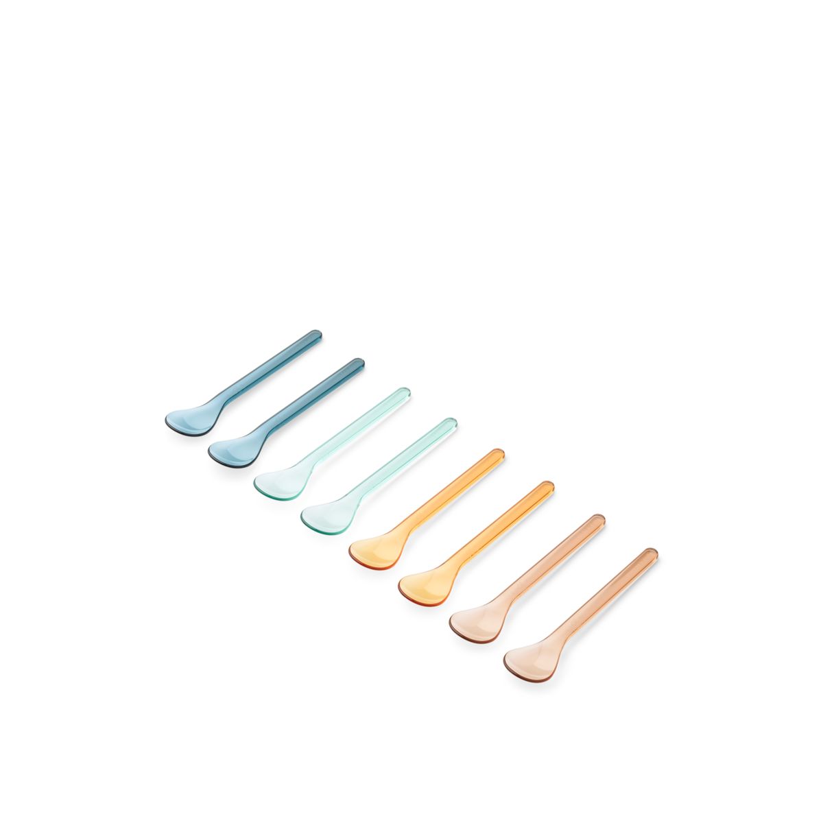 Liewood Olan Tritan Spoons - Indigo multi mix - CUTLERY