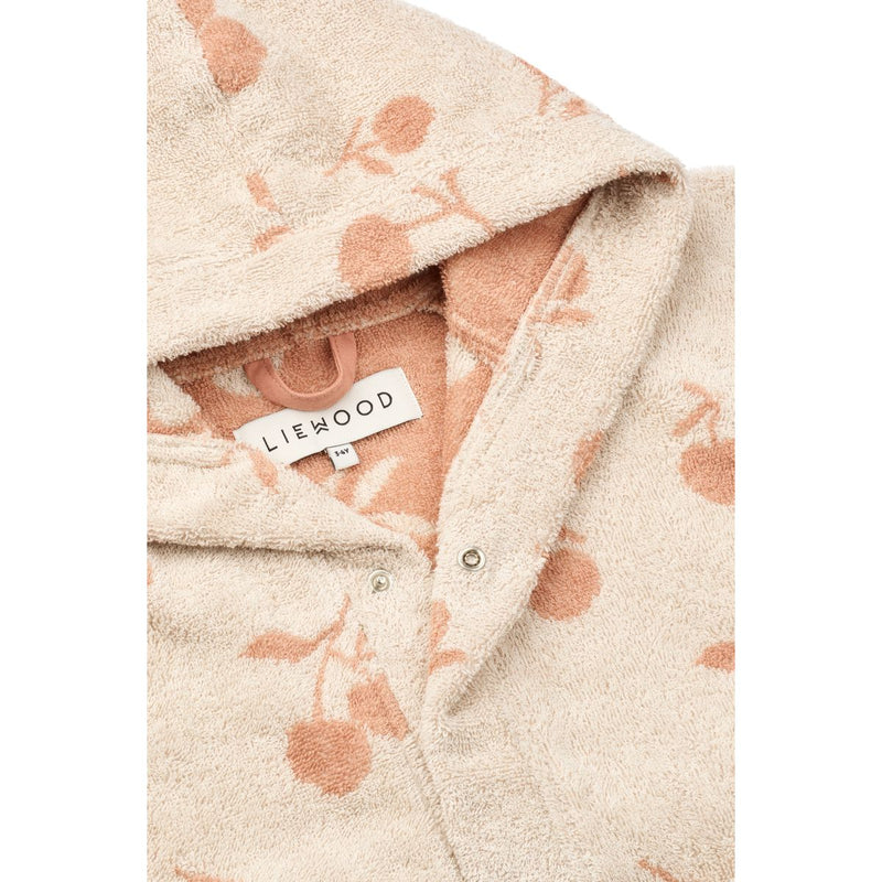 Liewood Lilana Bathrobe - Peach / Sea shell - TOWEL / WASHCLOTH