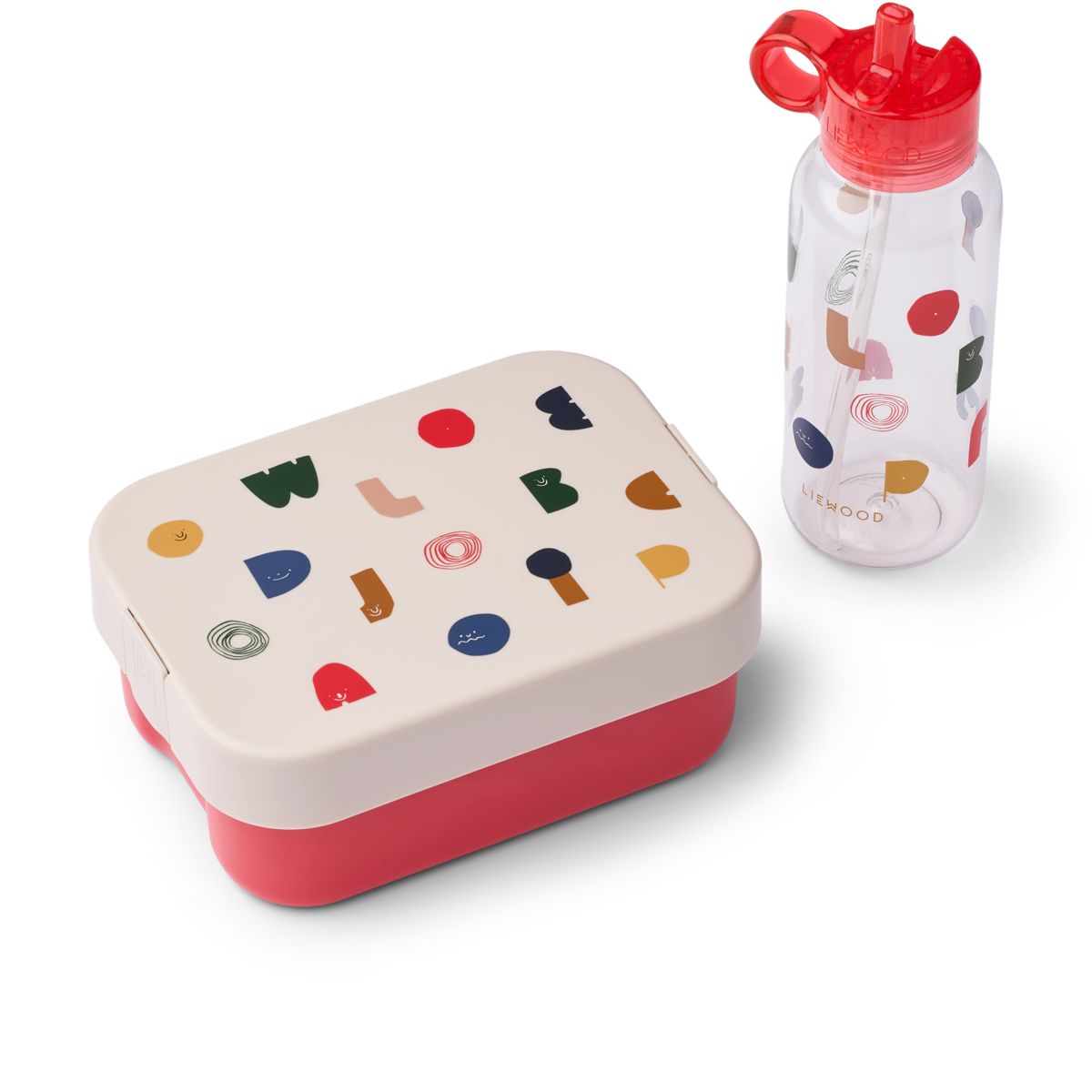Liewood Chelsey Lunchbox Set - Characters / Sandy - LUNCHBOX