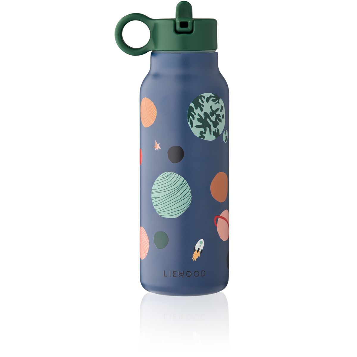 Liewood Falk Water Bottle 350 ml - Universe / Classic navy - WATER BOTTLE