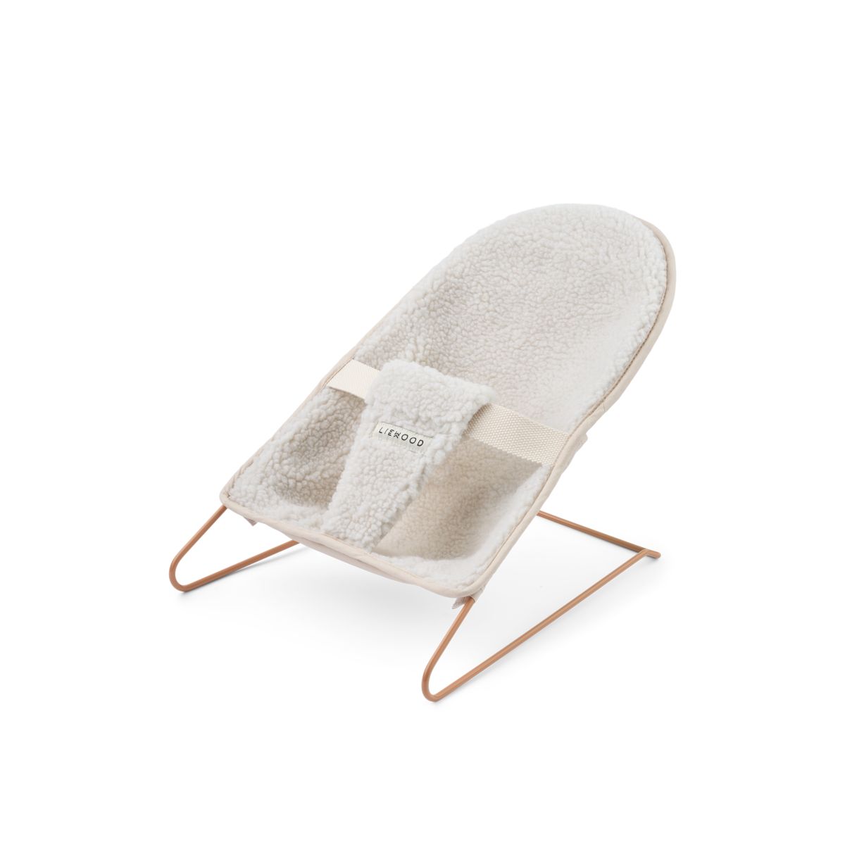 Liewood Mabel Pile Doll Bouncer - Sandy - PRETEND PLAY