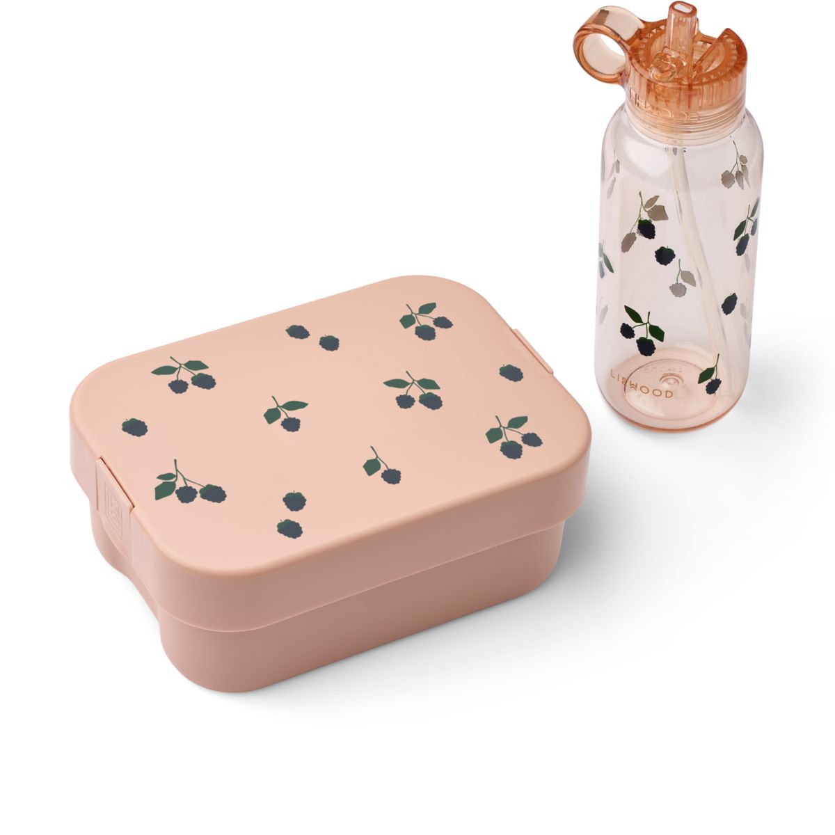 Liewood Chelsey Lunchbox Set - Berry / Pale Tuscany - LUNCHBOX