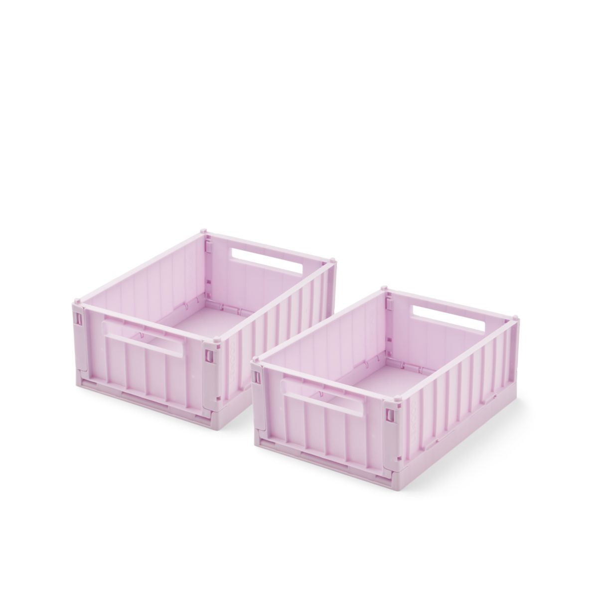 Liewood Weston Small Storage Box 2-Pack - Light lavender - STORAGE BOX