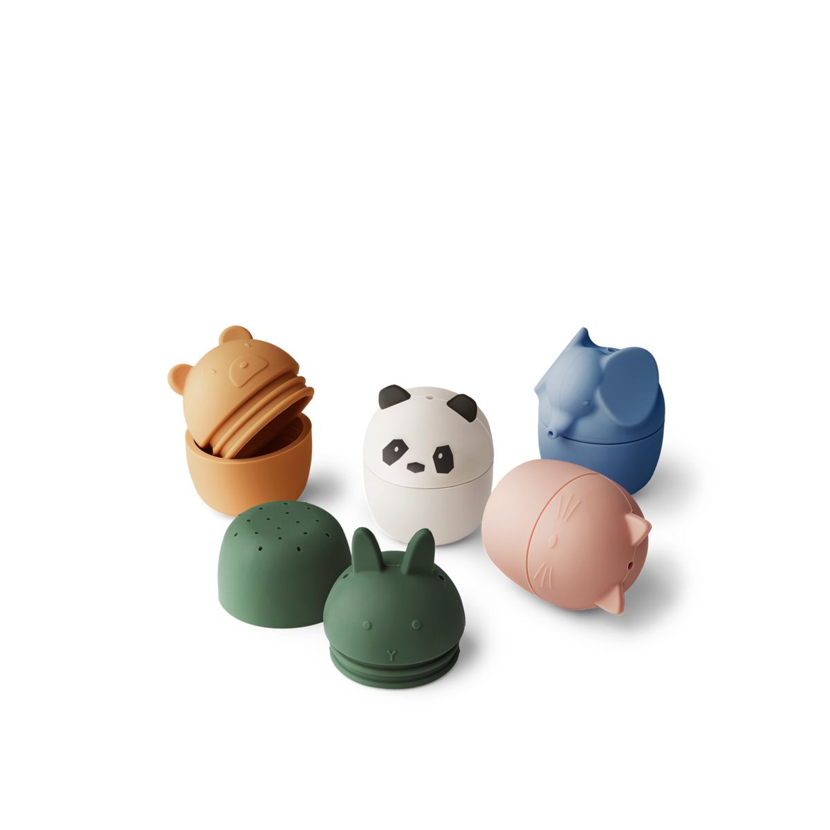 Gaby Bath Toys 5-pack - Creme de la creme multi mix