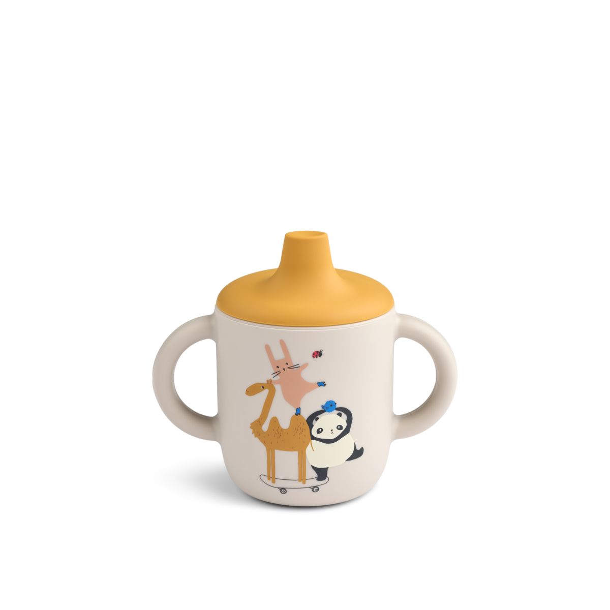 Liewood NEIL Sippy Cup - Around the world / Sandy - CUP