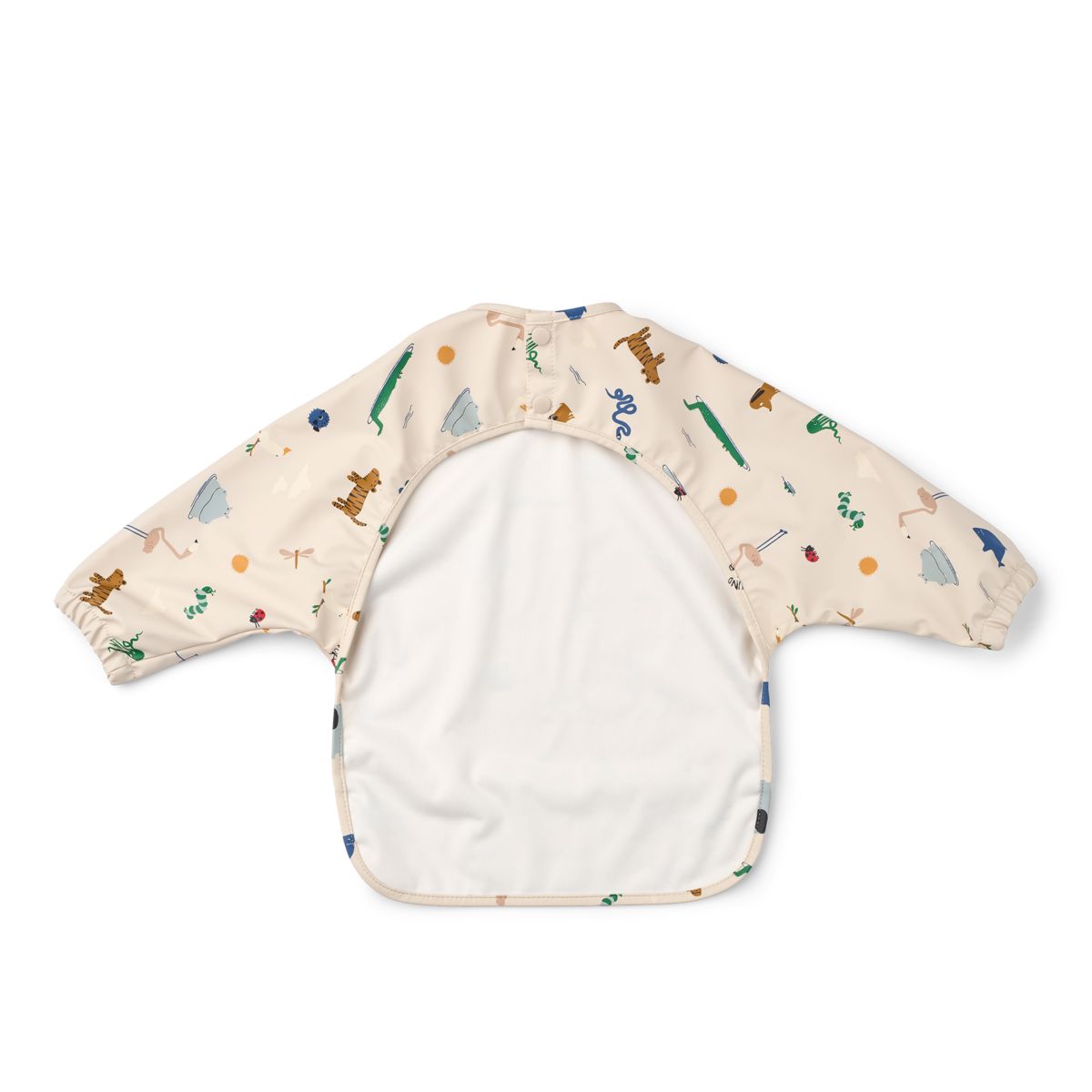 Liewood Merle Printed Cape Bib - Around the world / Sandy - CAPE BIB