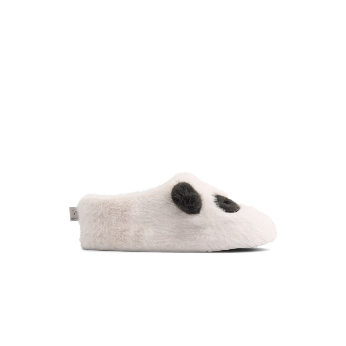 Liewood Aviaja Panda Slippers - Sandy / Dark grey - INDOOR SLIPPERS