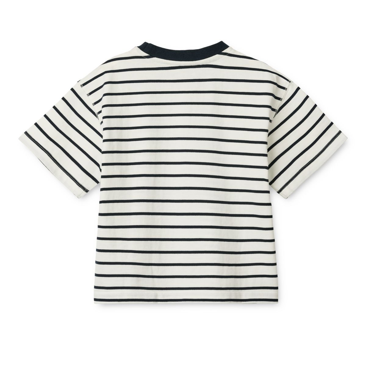 Liewood Tyler Striped Shortsleeve T-shirt - Smiley / Stripe classic navy / creme de la creme - TSHIRT