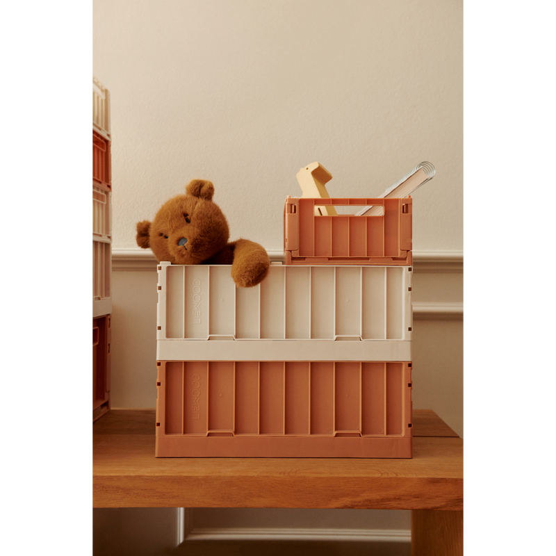 Liewood Weston Small Storage Box 2-Pack - Tuscany rose - STORAGE BOX