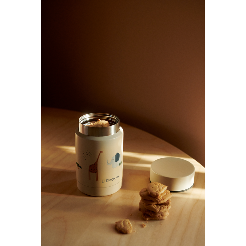 Liewood Nadja Food Jar - Safari sandy mix - FOOD JAR