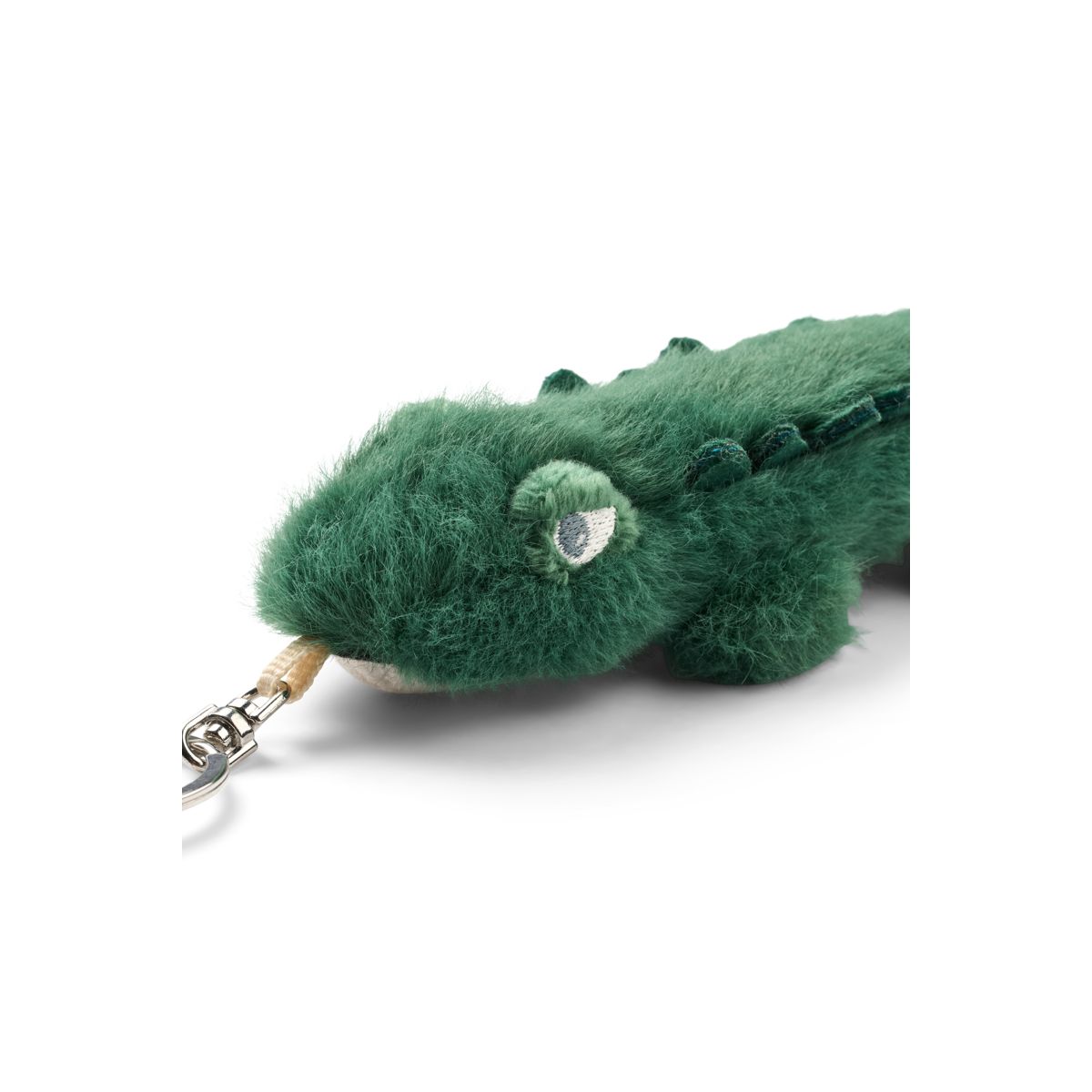 Alfredo Crocodile Keychain - Garden green