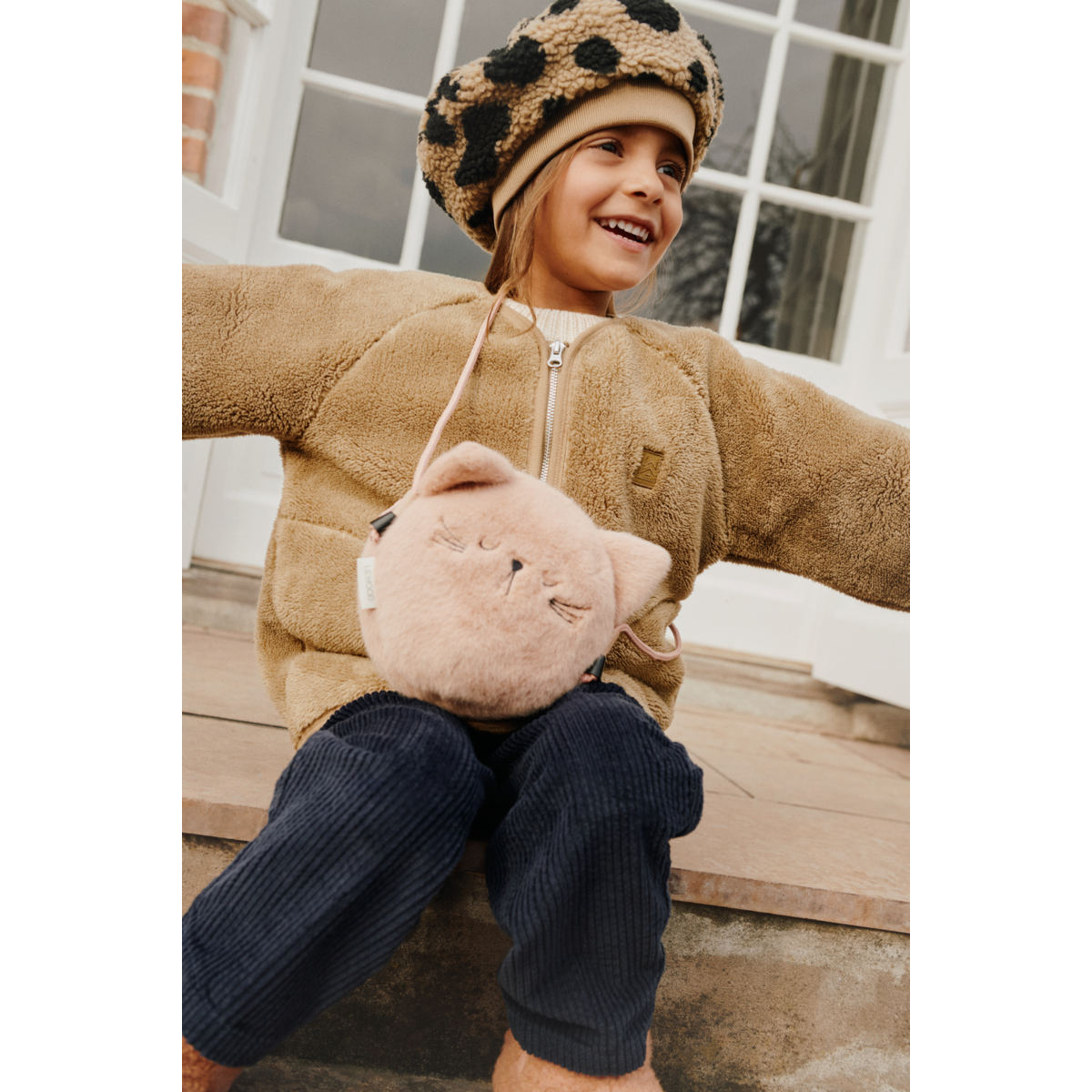 Poplar Pile Beret - Mega leo / oat mix