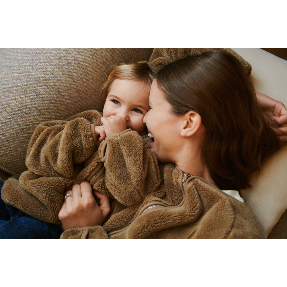 Calina Adult Pile Jacket  - Oat