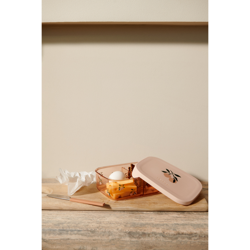 Liewood Arthur Tritan Lunchbox - Peach / Sea shell - LUNCHBOX