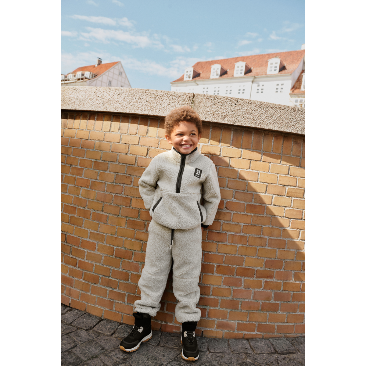 Liewood Buba Pile Sweatpants - Mist - PANTS