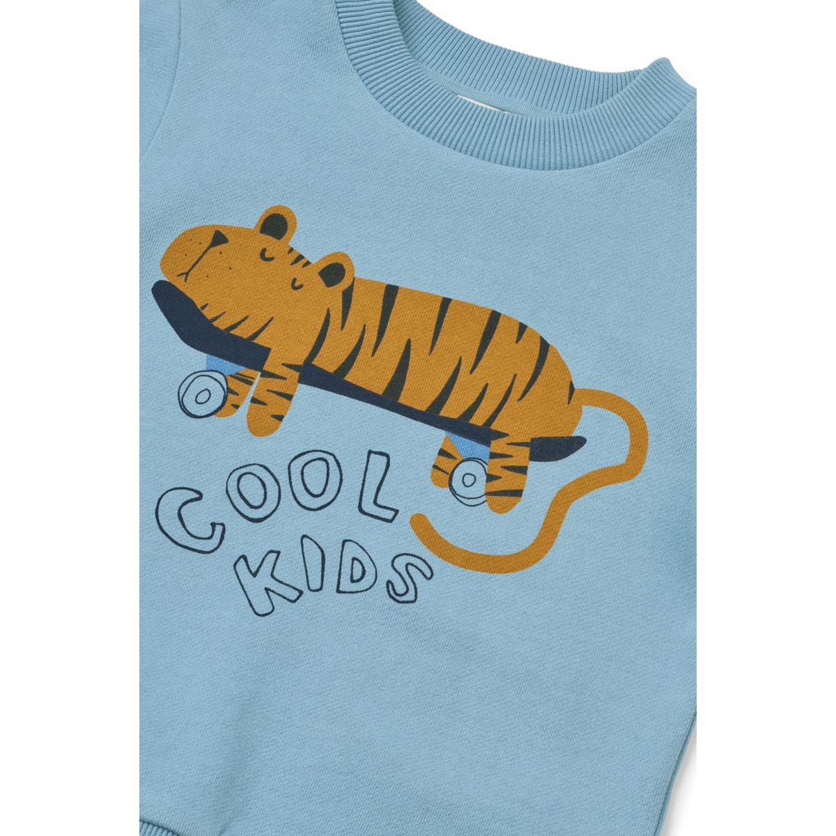 Liewood Thora Sweatshirt - Tiger / Beach blue - SWEATSHIRT