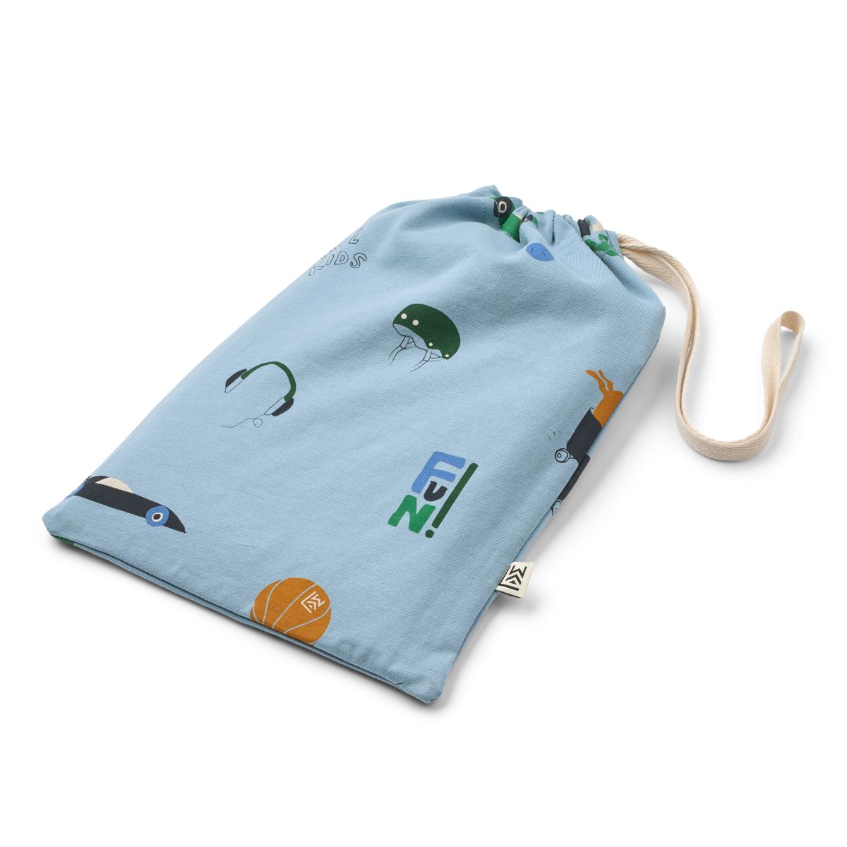 Wilhelm Printed Pyjamas Set - Dog / fun / beach blue / mix