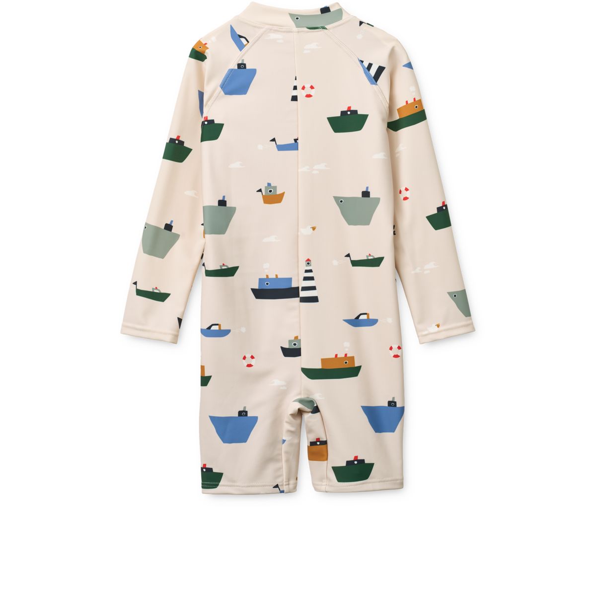 Max Long-sleeved Swim Jumpsuit - Sailing / Sandy