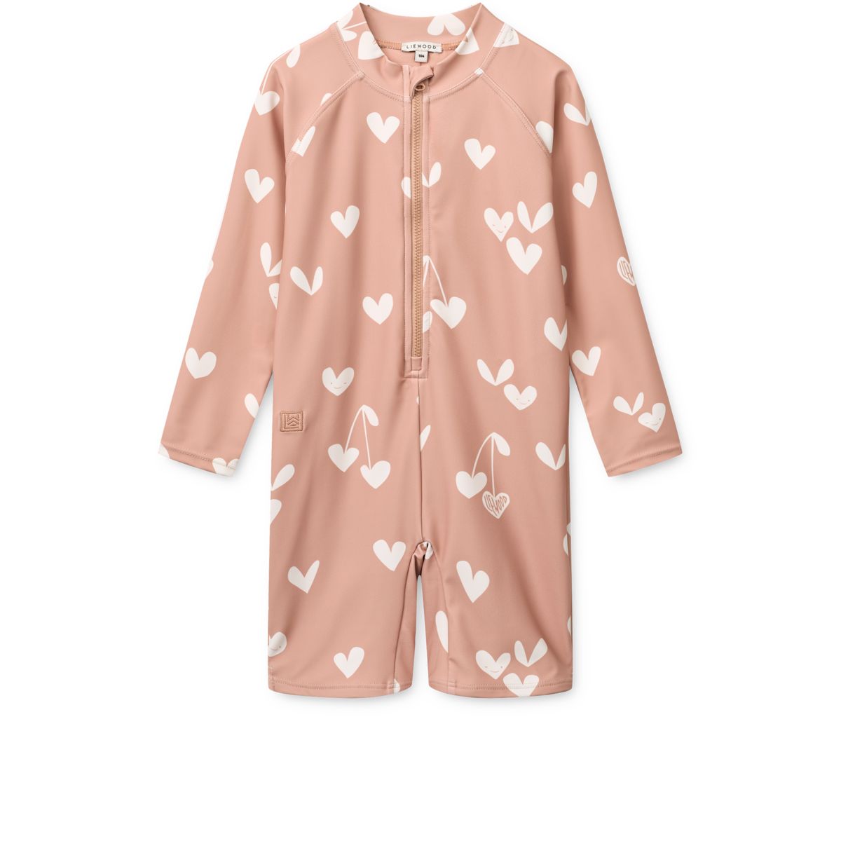 Max Long-sleeved Swim Jumpsuit - Sweethearts / Pale tuscany