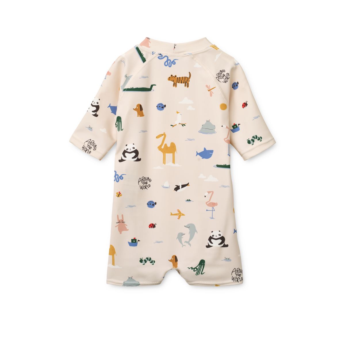 Thor Baby Swim Jumpsuit - Around the world / Sandy