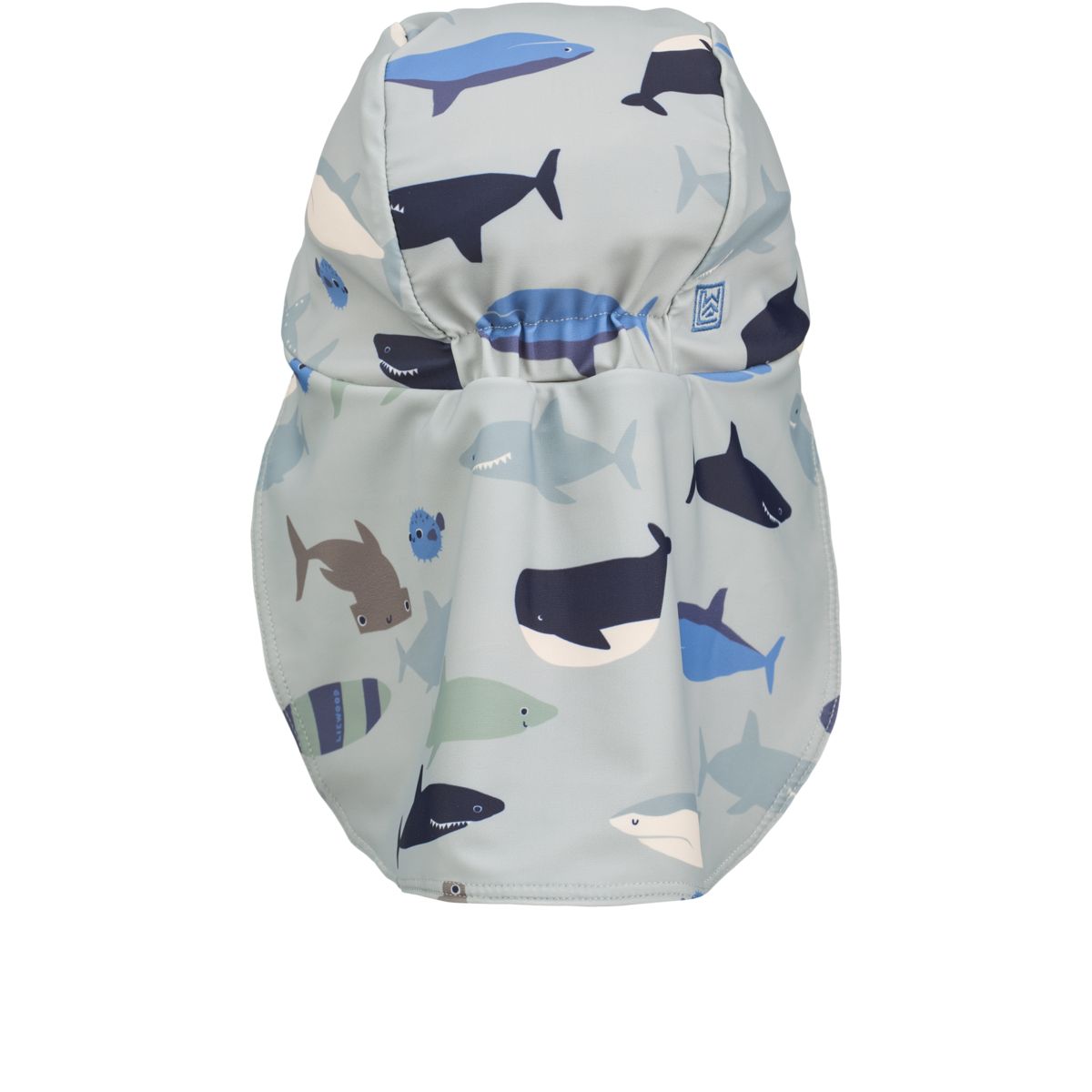 Liewood Cecilia Swim Hat - Shark / Dove blue - SWIM HAT