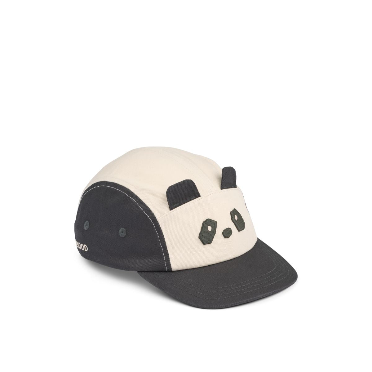 Liewood Rory Panda Cap - Sandy / Dark grey - HATS/CAP