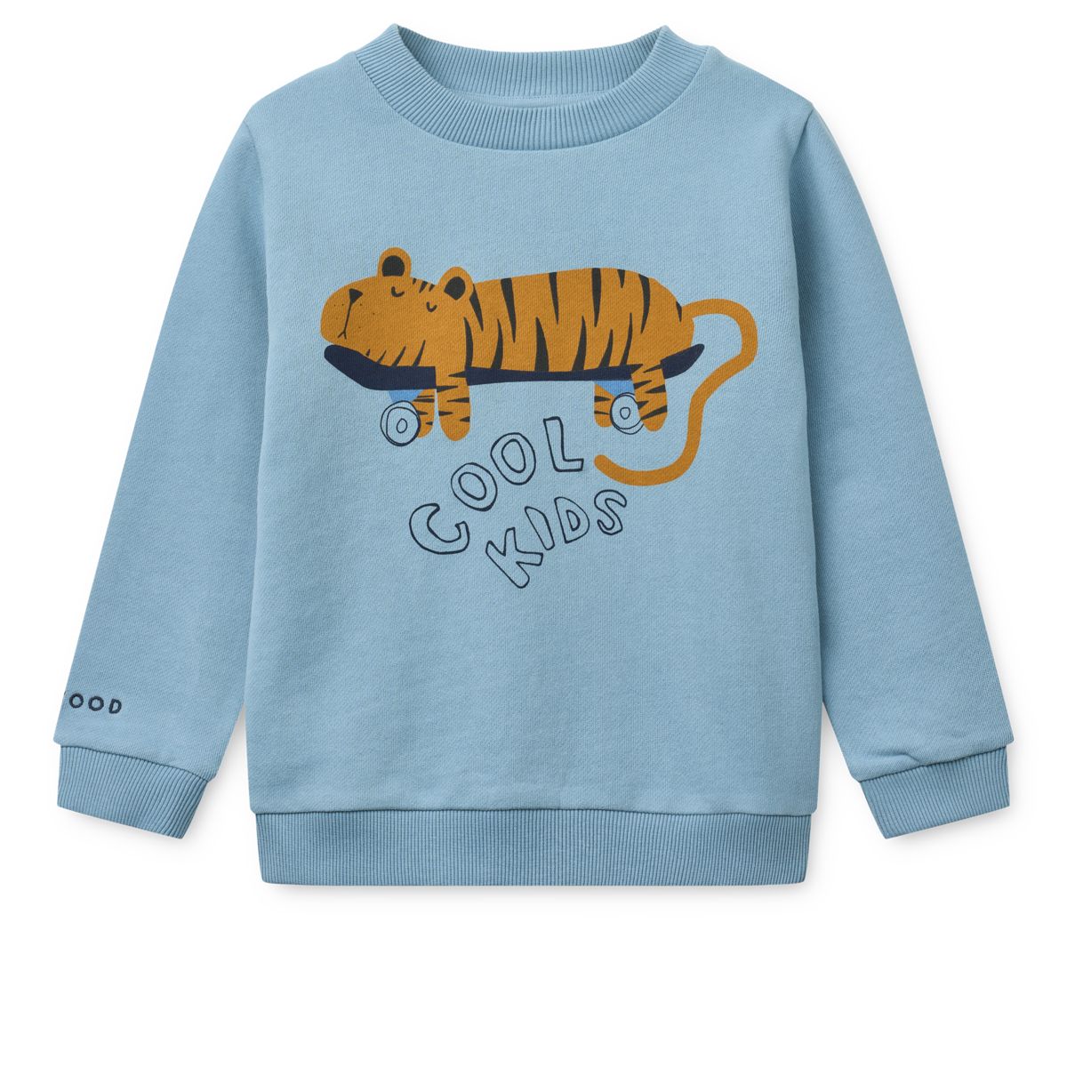 Thora Sweatshirt - Tiger / Beach blue
