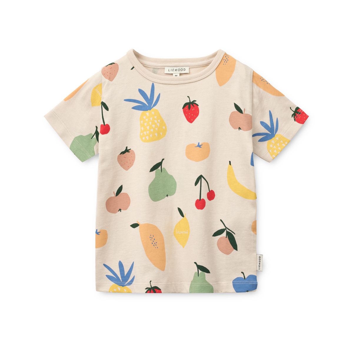 Apia Printed Short-sleeve T-shirt - Fruit / Sandy