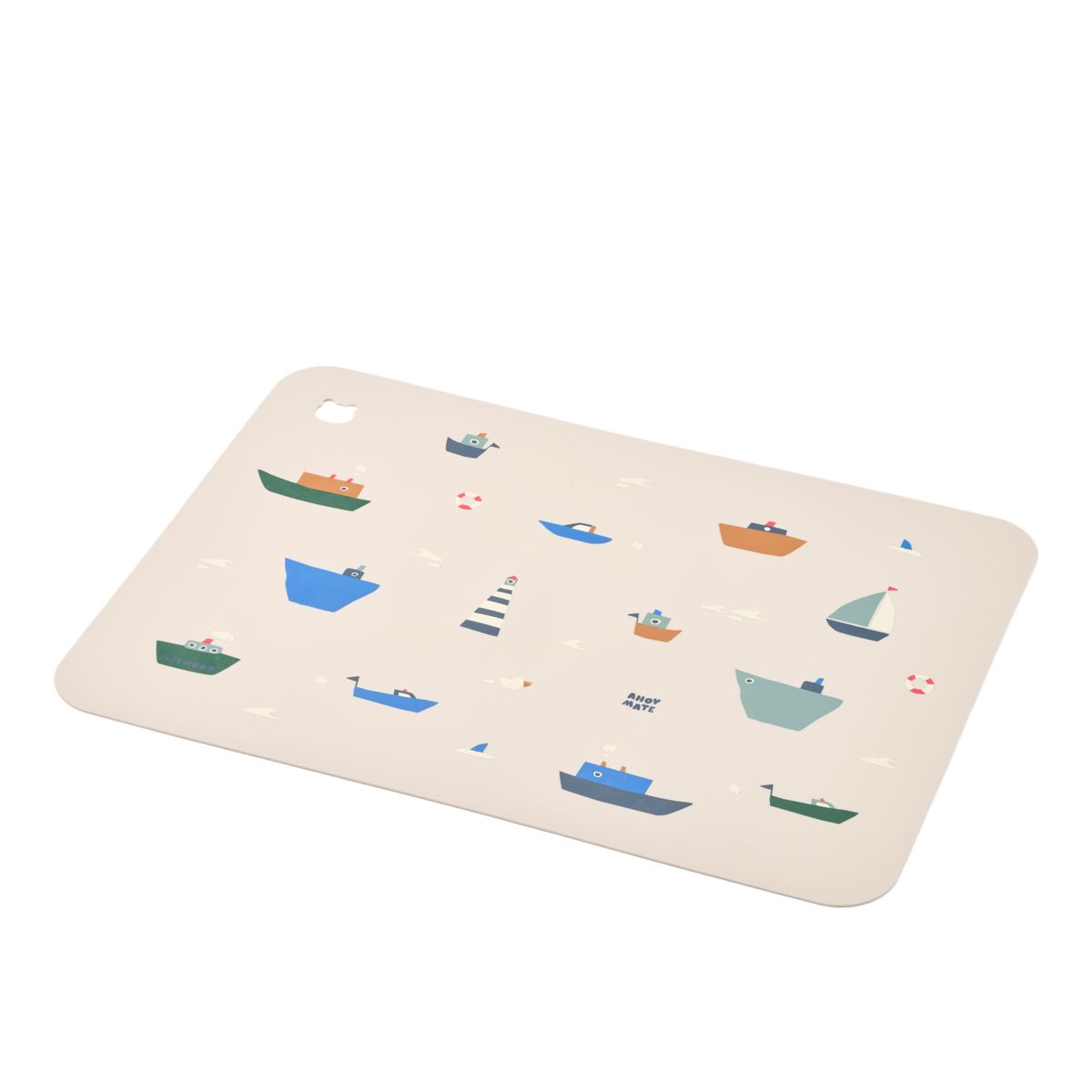 Jude Printed Placemat - Sailing / Sandy