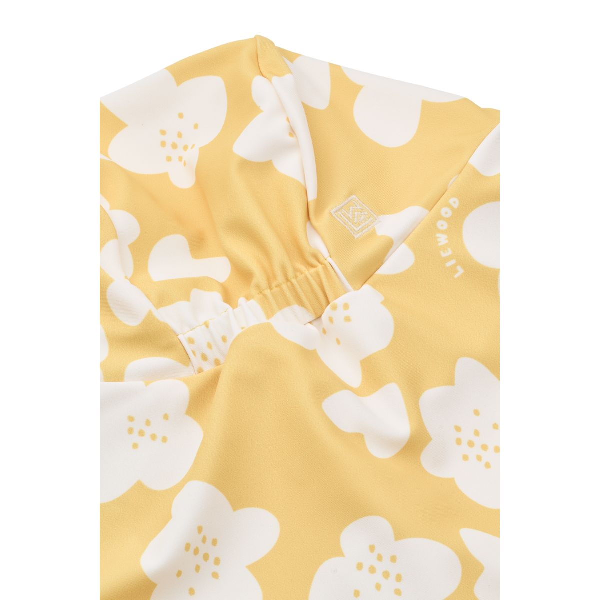 Cecilia Swim Hat - Flower / Lemon yellow