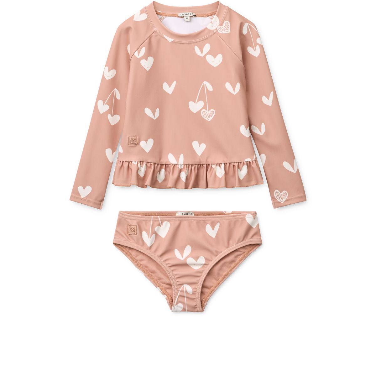 Liewood Dagny Swim Set - Sweethearts / Pale tuscany - SWIM SET