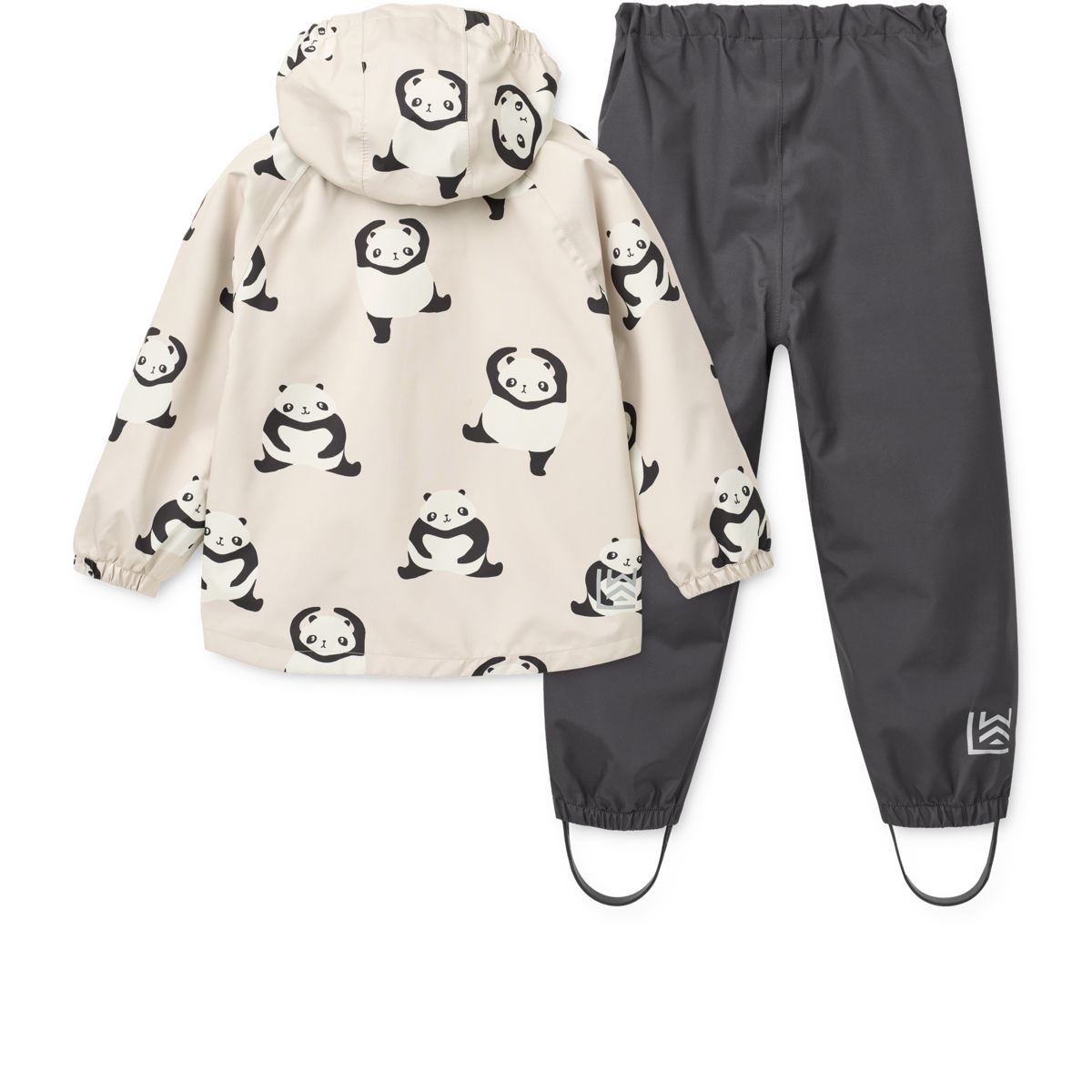 Liewood Pedia Rainwear Set - Panda / Sandy - SET