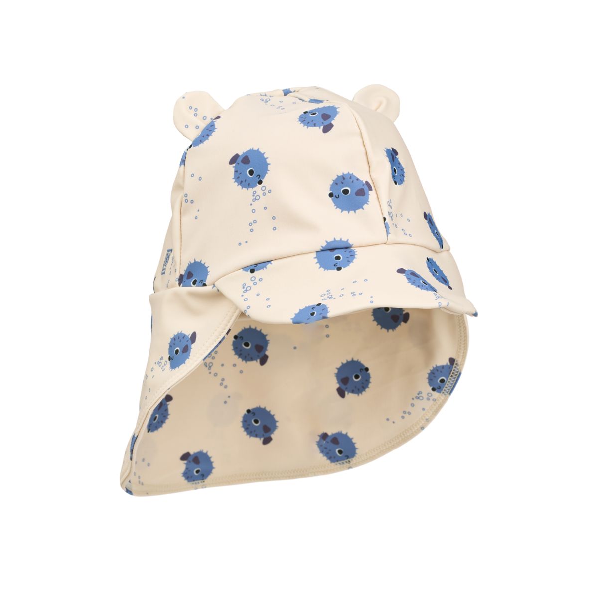 Senia swim hat - Pufferfish / Sandy