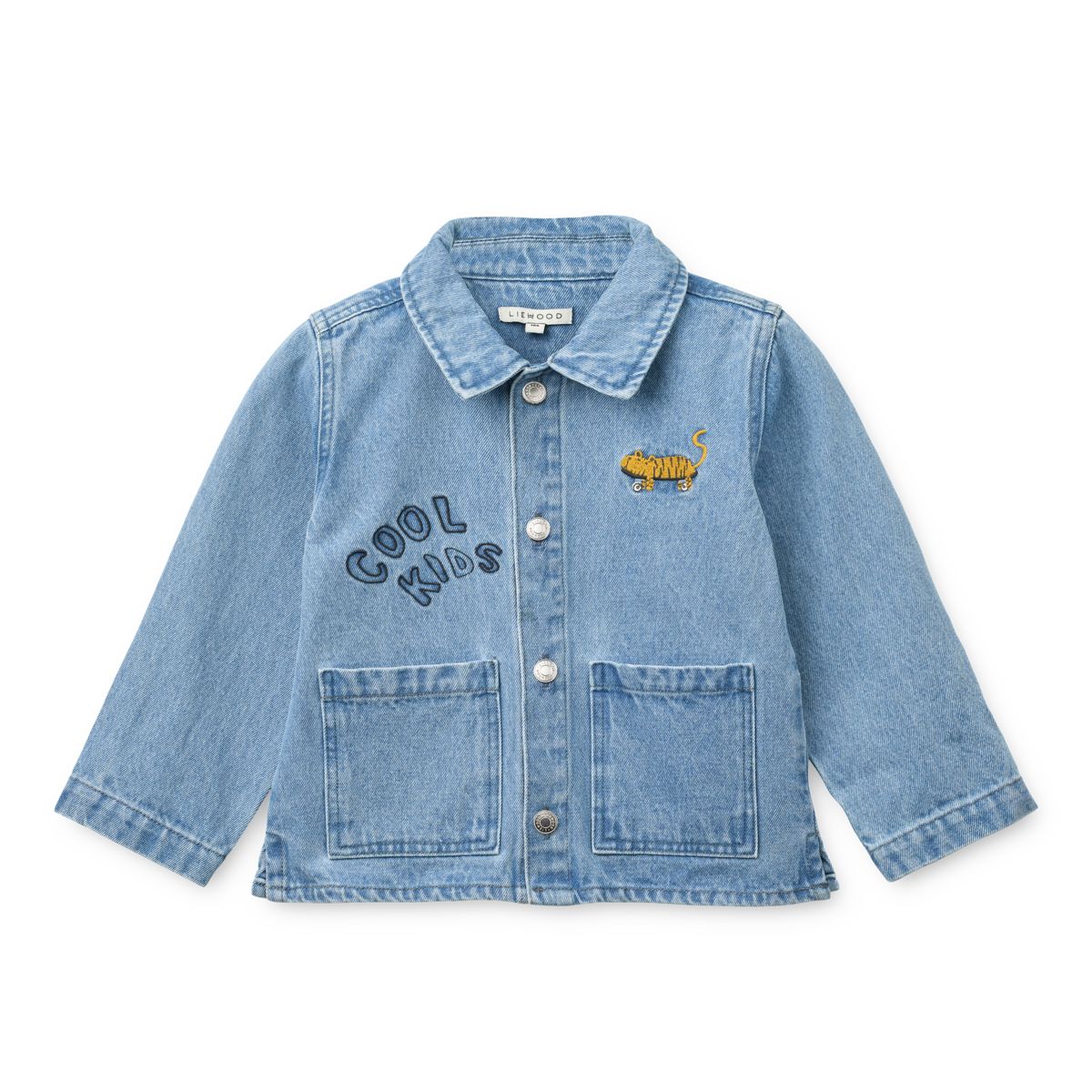 Kinsley Denim Overshirt - Cool kids / Light blue denim