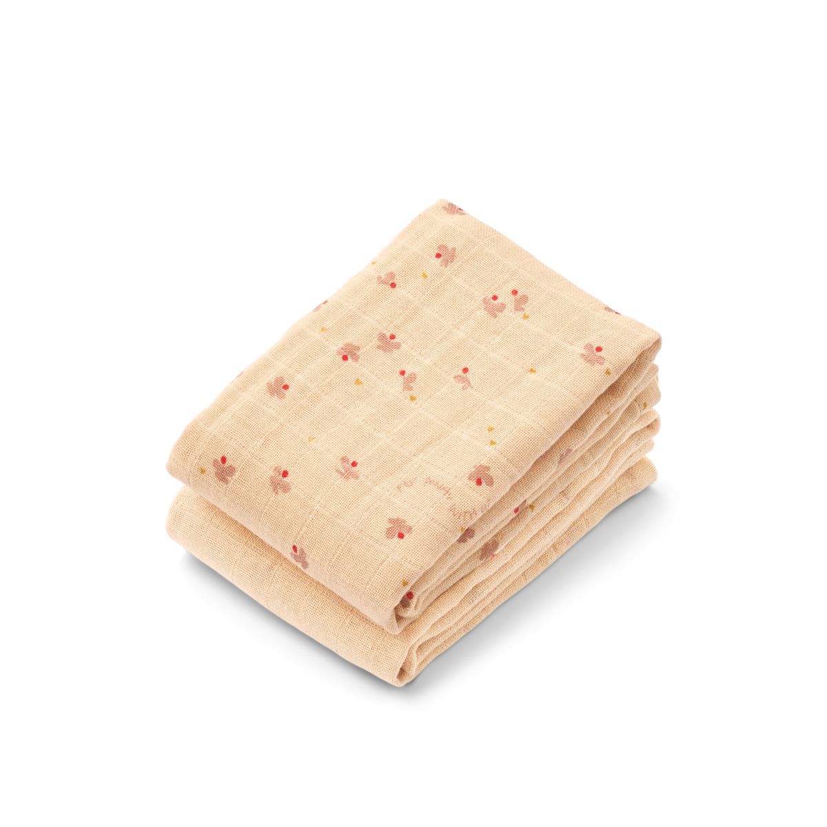 Liewood LEWIS Muslin Cloth 2-Pack - Mini butterfly / Apple blossom mix - MUSLIN CLOTH