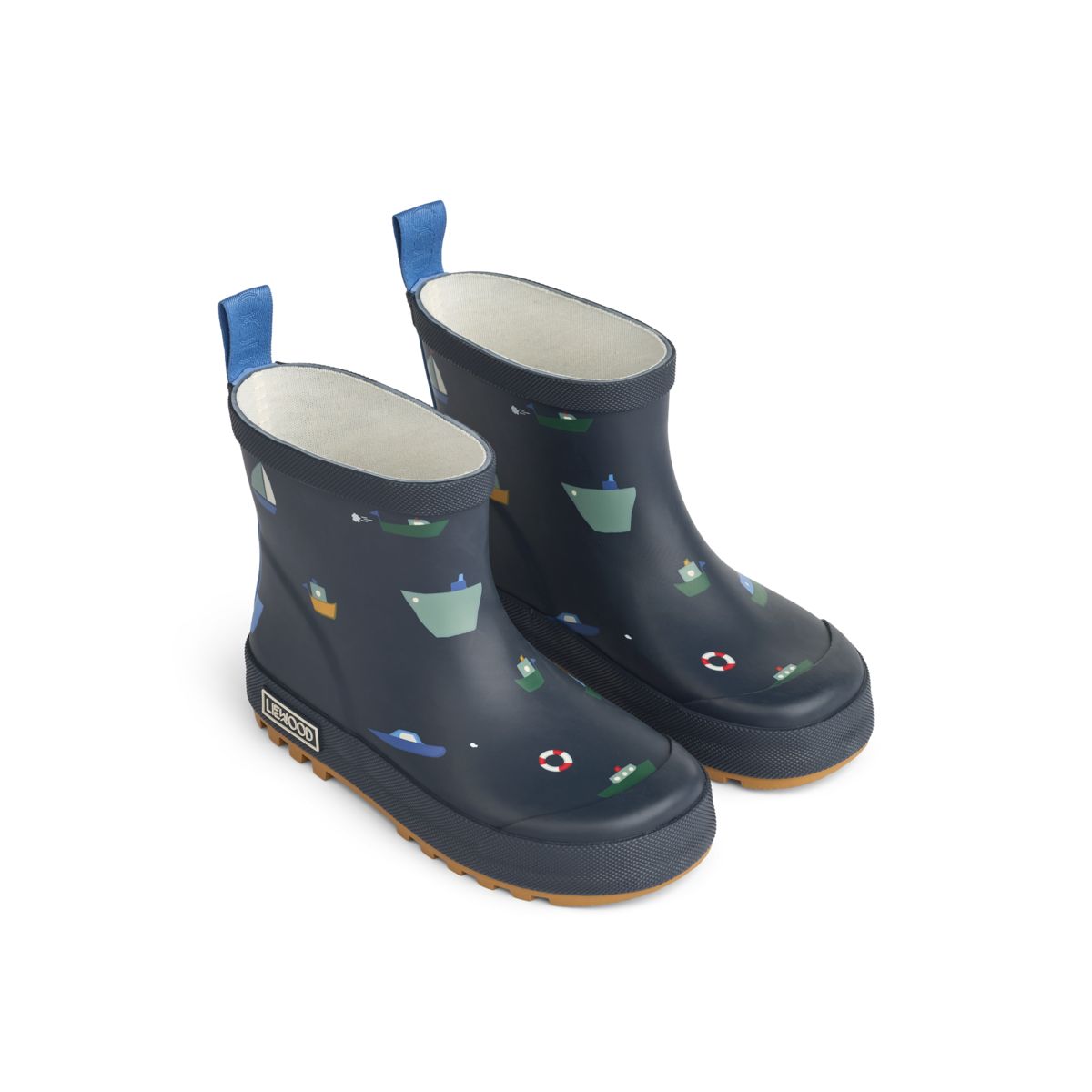 Tekla short rain boots - Sailing / Classic navy