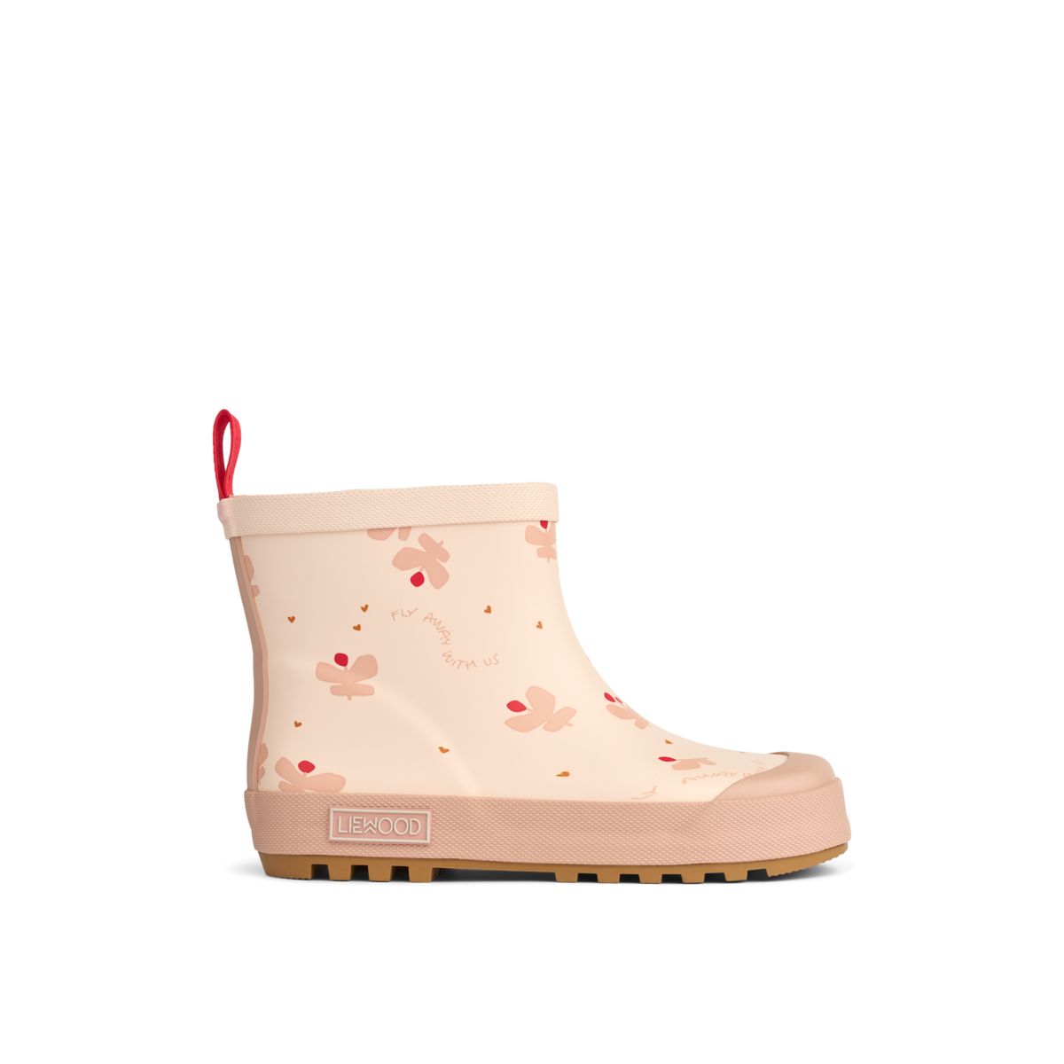 Liewood Tekla short rain boots - Mini Butterfly / Apple blossom - RUBBER BOOTS