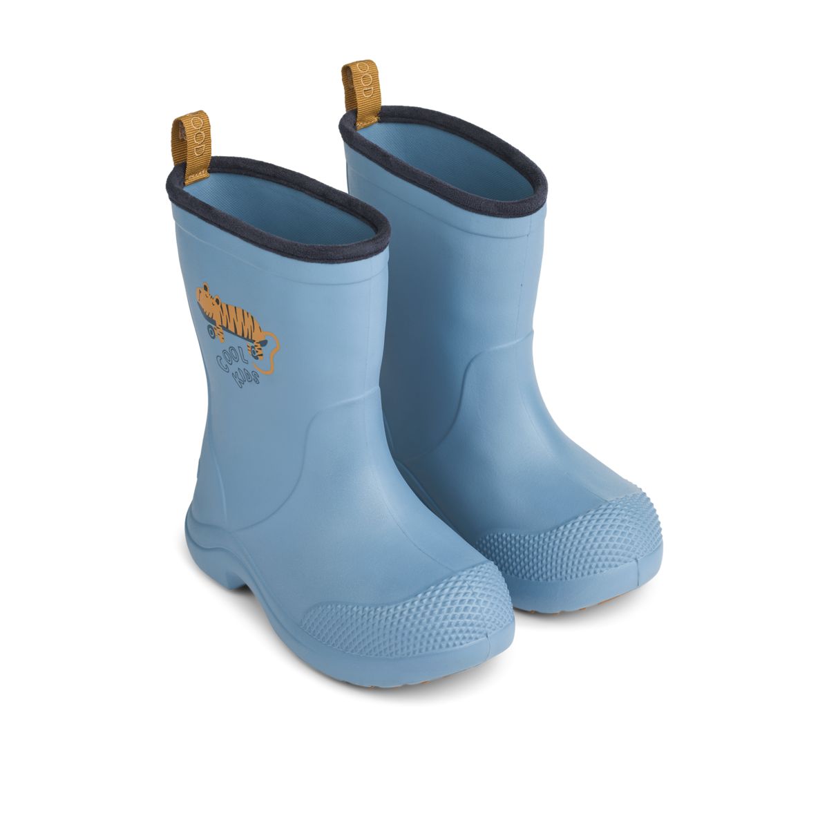 Liewood Aston Rain boots - Tiger / Beach blue - RAIN BOOTS