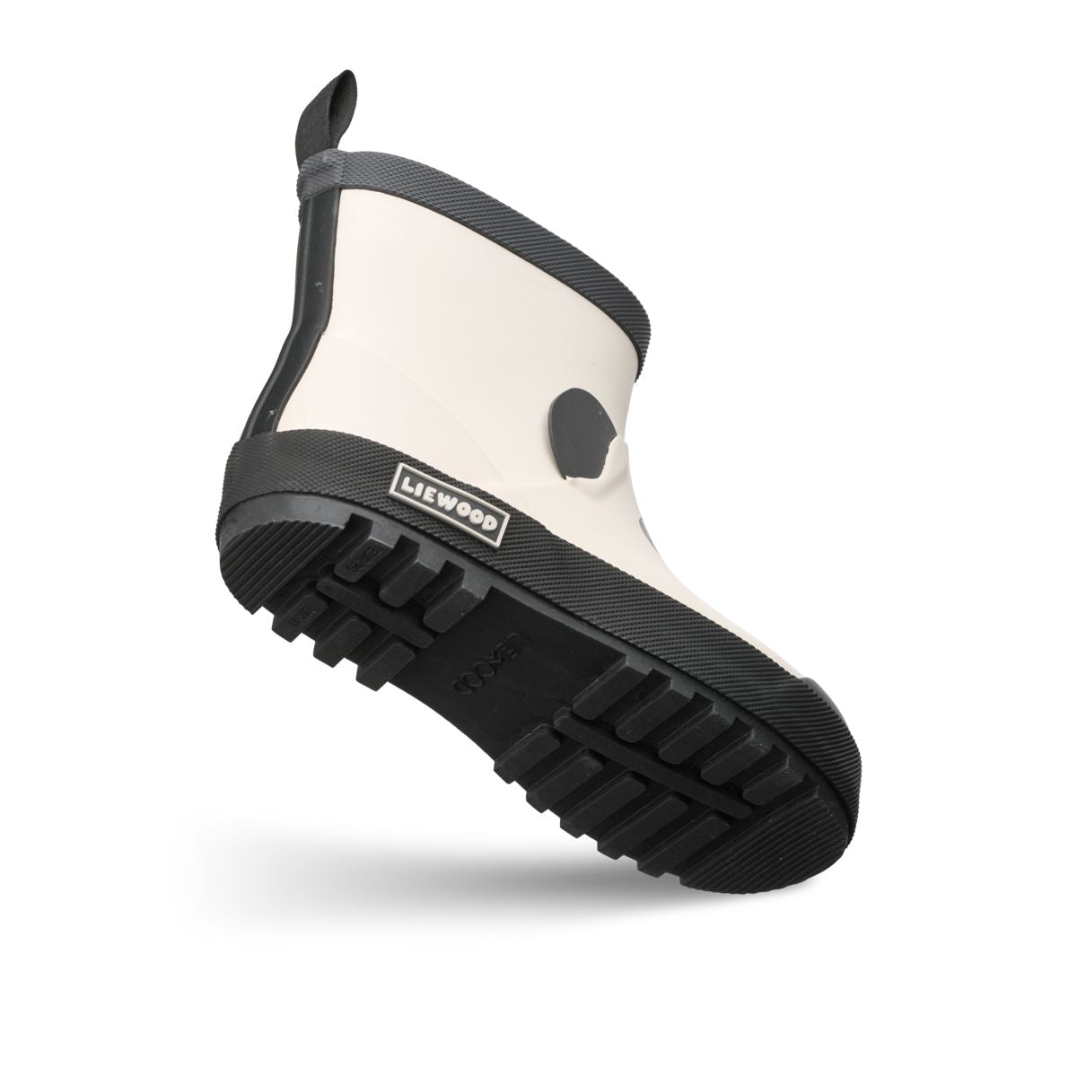 Liewood Tekla Short Panda Rain boots - Sandy / Dark grey - RUBBER BOOTS